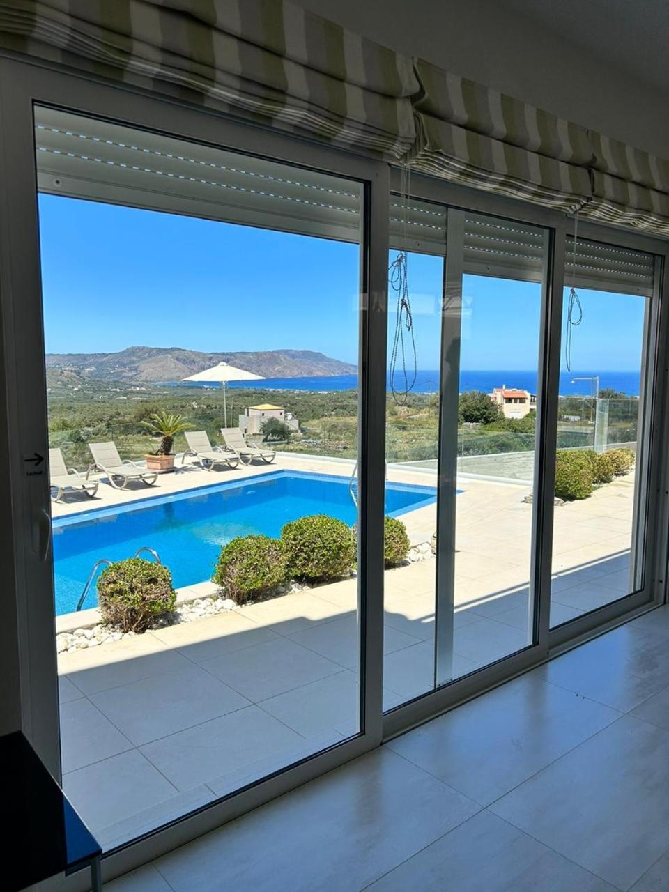 Villa Vuna - Private Pool -Sea View La Canée Extérieur photo